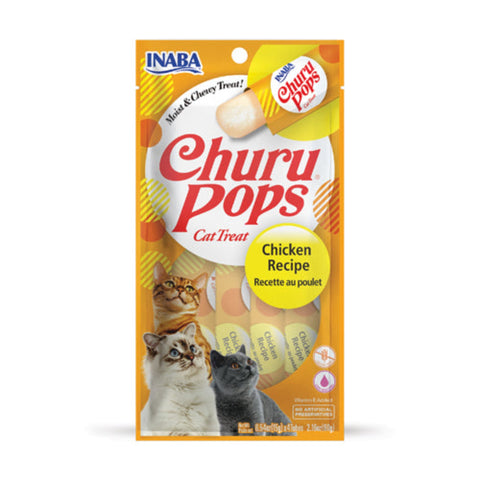 INABA Churu Chicken Pops 4 Pack