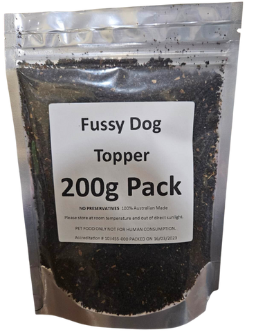 Fussy Dog Topper 200g