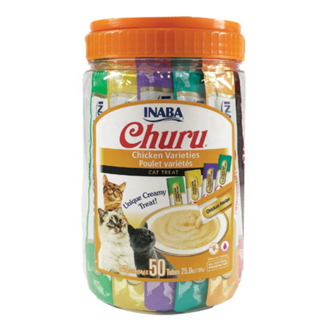 INABA Churu Chicken Variety 50 Pack
