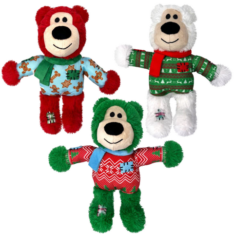 KONG Holiday Wild Knots Bear Med/Large