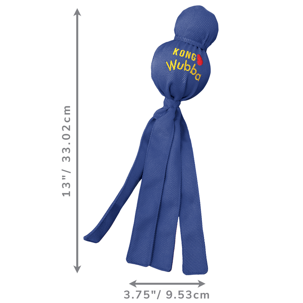 The KONG Wubba with measurements