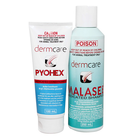Malaseb Shampoo & Pyohex Conditioner Combo