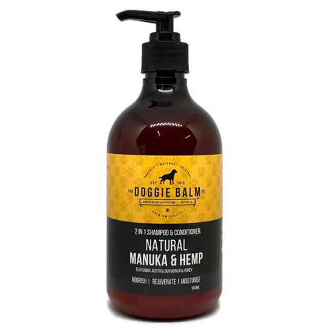 Natural Manuka & Hemp Shampoo and Conditioner 500ml