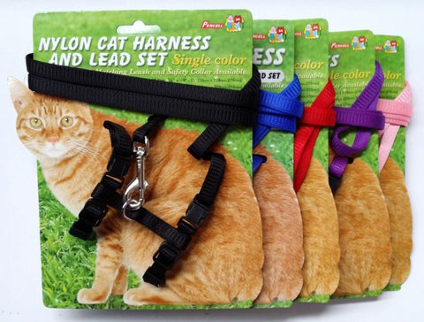 Cat Harness with Lead