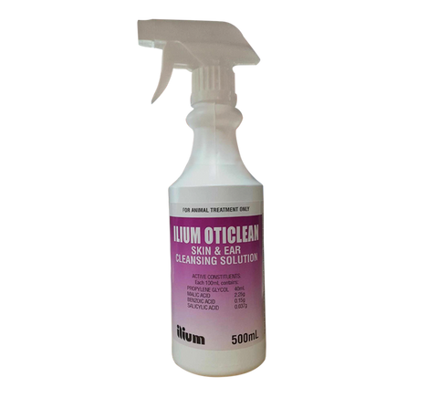 Oticlean Skin & Ear Solution Spray 500ml