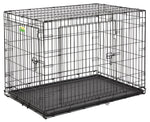 Contour Double-Door Folding Dog Crate 42''