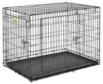 Contour Double-Door Folding Dog Crate 48''