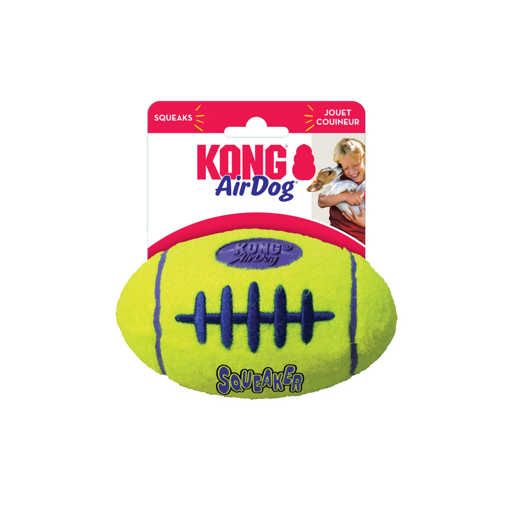 Yellow football for dogs