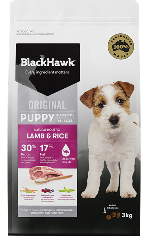 Black Hawk Puppy Lamb & Rice