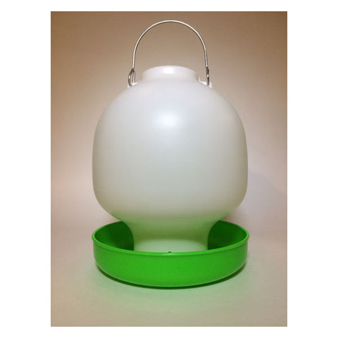 Plastic Green & White Ball Waterer 4L