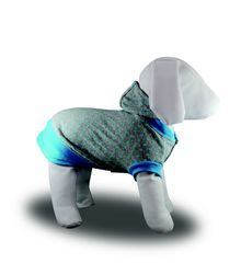 Hoodie Dog Sweater (Aqua)