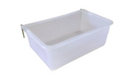 Rectangle Plastic Feeder Clear 17.5cm