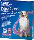 Nexgard Spectra Purple For Dogs 15.1-30kg