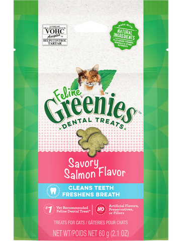 Greenies for Felines Savoury Salmon 60g